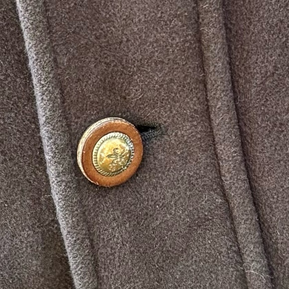 MARIO VALENTE Parka—Wool & Cashmere Blend—Mens 38—Plaid Lining—Made in ITALY—VG+ - Picture 6 of 16